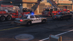 commercial structure fire in Blaine County