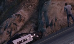 Officer19 Was Trying To Escape From this Area To Request Backup