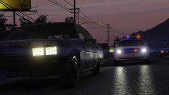 Pull over to the side of the road, now!