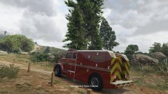 Fire Rescue WIP UTILITY W/ 2 working light bars on back