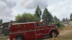 Fire Rescue WIP UTILITY W/ 2 working light bars on back