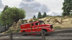 Fire Rescue WIP UTILITY W/ 2 working light bars on back