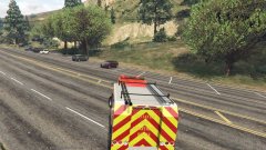 Fire Rescue WIP UTILITY W/ 2 working light bars on back