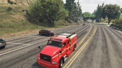 Fire Rescue WIP UTILITY W/ 2 working light bars on back