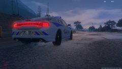 A deputy moves to back an officer in a pursuit.