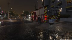 Engine 102 Responds to a structure fire.