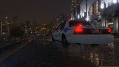 Deputies move to join an ongoing pursuit.