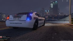 An Aviation Authority Police Officer responds to a report of a drunk driver