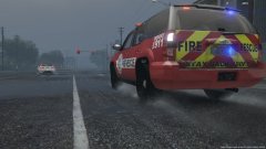 LS Fire Rescue responds to a motor vehicle accident