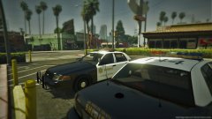 LASD takes a break at the local burger joint
