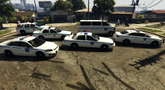 City of Miami Police and Miami-Dade County Police Vehicles