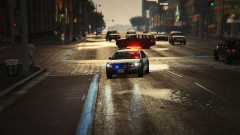 Rolling down the street