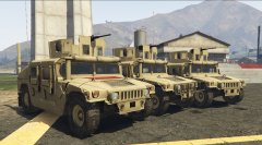 GTA V Humvee (up-armored version)