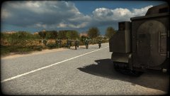 Runnin' to the frontlines.