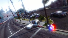 CHP Officer arresting 10-80 Suspect.