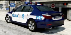 Polish Police Beemer