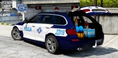 Polish Police Traffic Beemer