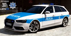 Polish Police Audi A4 Avant