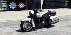 Polish Police Traffic Bike