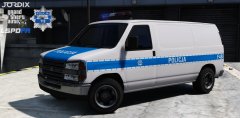 Polish Police Van