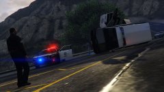 Transport Van On Scene...