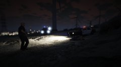 Late night shooting.