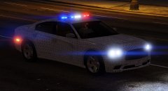 Charger with light bar