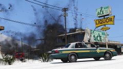 There goes the meth lab!