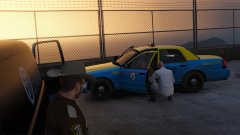 A dead taxi driver found in the power station just outside of LS