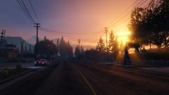 Sunset on Paleto Blvd
