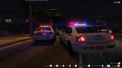 NYPD Ford Crown Victoria and NYPD impala