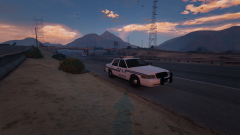 Lakeview County Sheriffs Car