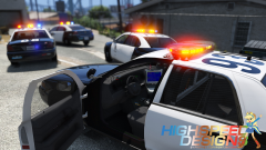 LSPD Respond to Reports of Officer Involved Shooting.