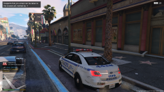 NYPD ford taurus in game