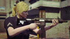 Natalia with Carbine