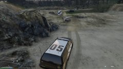 When police cars go offroading