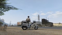 Hakachou Police Bike