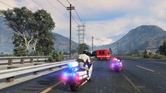 Hakachou Police Bike