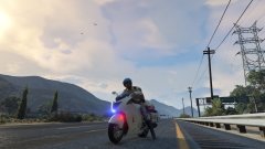 Hakachou Police Bike