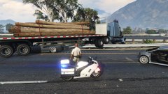 Hakachou Police Bike