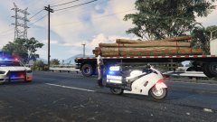 Hakachou Police Bike