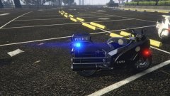 Hakachou Police Bike