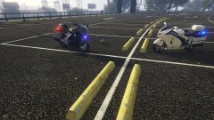 Hakachou Police Bike