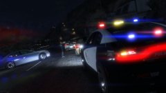 Night time traffic stop