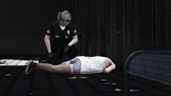 Another one bites it.