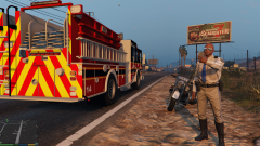 2014 Seagrave Marauder engine