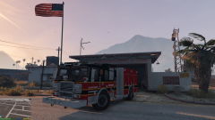 2014 Seagrave Marauder engine