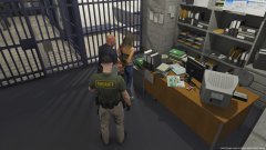 First arrest of the day!
