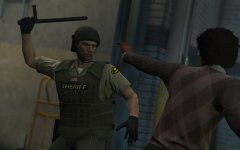 All units, we have a beatdown in Paleto Bay, bring batons