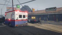 Aftermath of a Holdup gone wrong